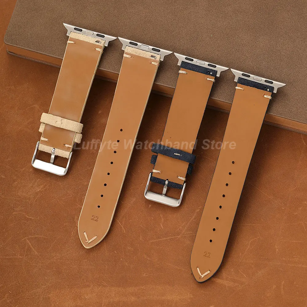 Luxurious Suede Leather Watch Strap Bracelet