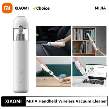 Original XIAOMI MIJIA Portable Handheld Vacuum Cleaner For Home Car Mini Wireless Dust Catcher Collector 13000PA Cyclone Suction