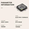 Hot Plate Electric Cooker Cooktop Stove 1 Mouths Electric iron for Cooking Plate 220v Coffee Heater Kitchen Home Appliances 3