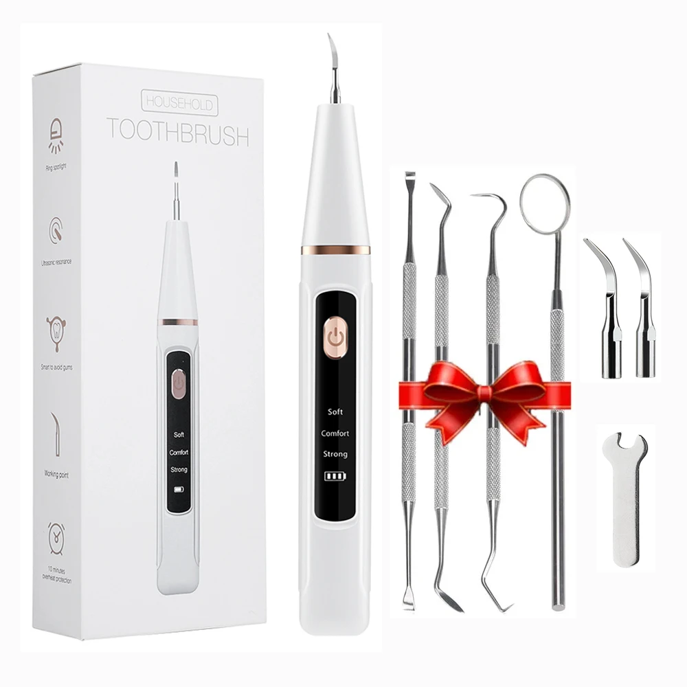 Electric Dental Scaler Teeth Cleaner Ultrasonic Plaque Remover