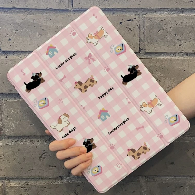 Cute Puppy Design Smart Cover Case