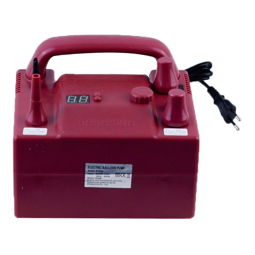Electric Balloon Pump Air Inflator Blower Party 5 Inch Round Latex Balloon Pump Inflation Machine Speed Time Controller party supplies