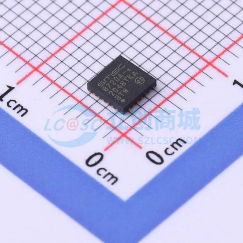 

1 PCS/LOTE LAN8720AI-CP-TR-ABC LAN8720AI 8720A-I QFN-24 100% New and Original IC chip integrated circuit