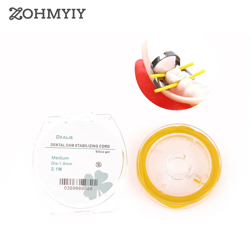 

1 рулон, резиновый шнур для стабилизации зубов, длина 2,1 м/диаметр 1,8 мм