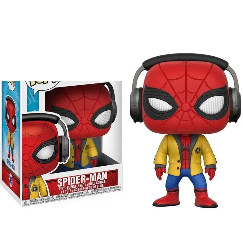 thumbnail image 1 of Funko POP Marvels SPIDER_MAN 334# Spider-Man Traje integrado 913# Spider-Woman 392# Figura de vinilo de PVC Colección Modelo Juguete Regalo, 1 of 5