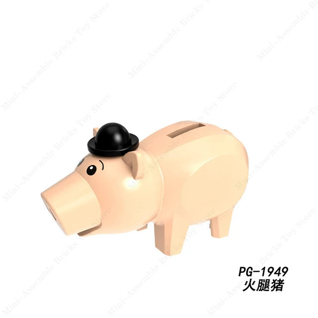 Disney Mini Action Toy Figures Building Blocks Cartoon dolls Toy Story Mickey Mouse Winnie The Pooh Frozen Stitch Donald Duck 1949