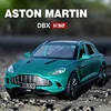 Diecast Car Model Of 1/32 Aston Martin DBX With Sound And Light Collective Miniature Voiture Children Boy Car Toy Gift Birthday 3