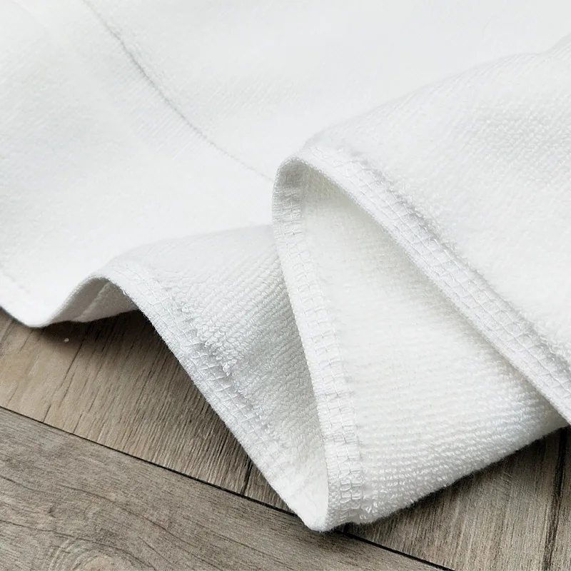 White Floor Towel 32 Thread Cotton Jacquard Thickened Floor Towel SPA  Bathroom Foot Stomping Floor Mat 