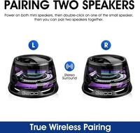 Portable Bluetooth Speaker Phone Holder RGB Lighting Magnetic Speaker BT5.3 Mini Sound Box 7 Hours Playback Easy to carry - Image 5