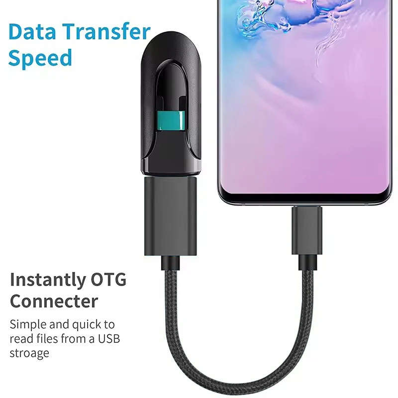 Premium OTG Type C to USB Adapter Connector