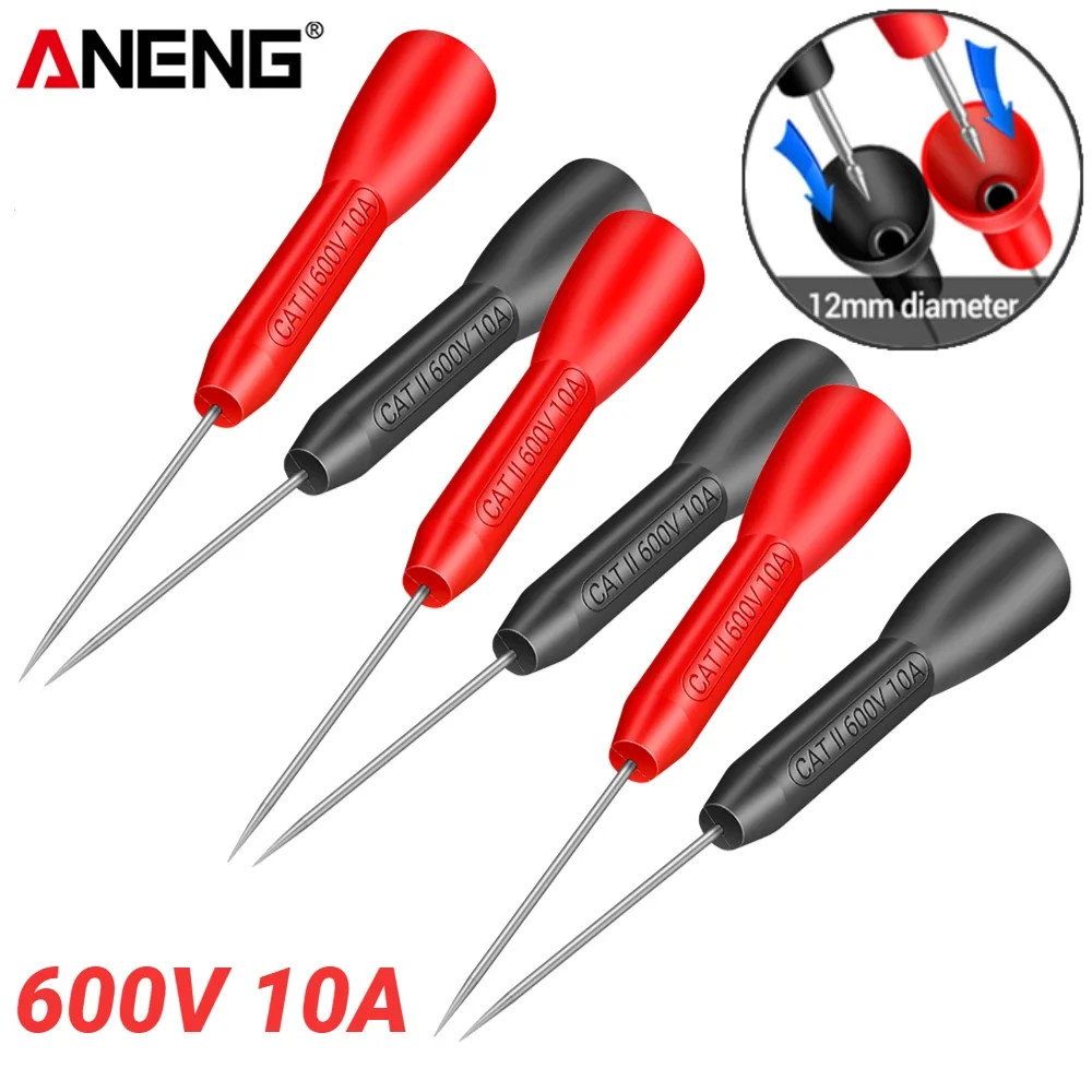 ANENG Multimeter Test Probes Tips Measuring Device Pins Portable Tester Detachable Accessories 10A 600V Instrument Part Test Pen test probes