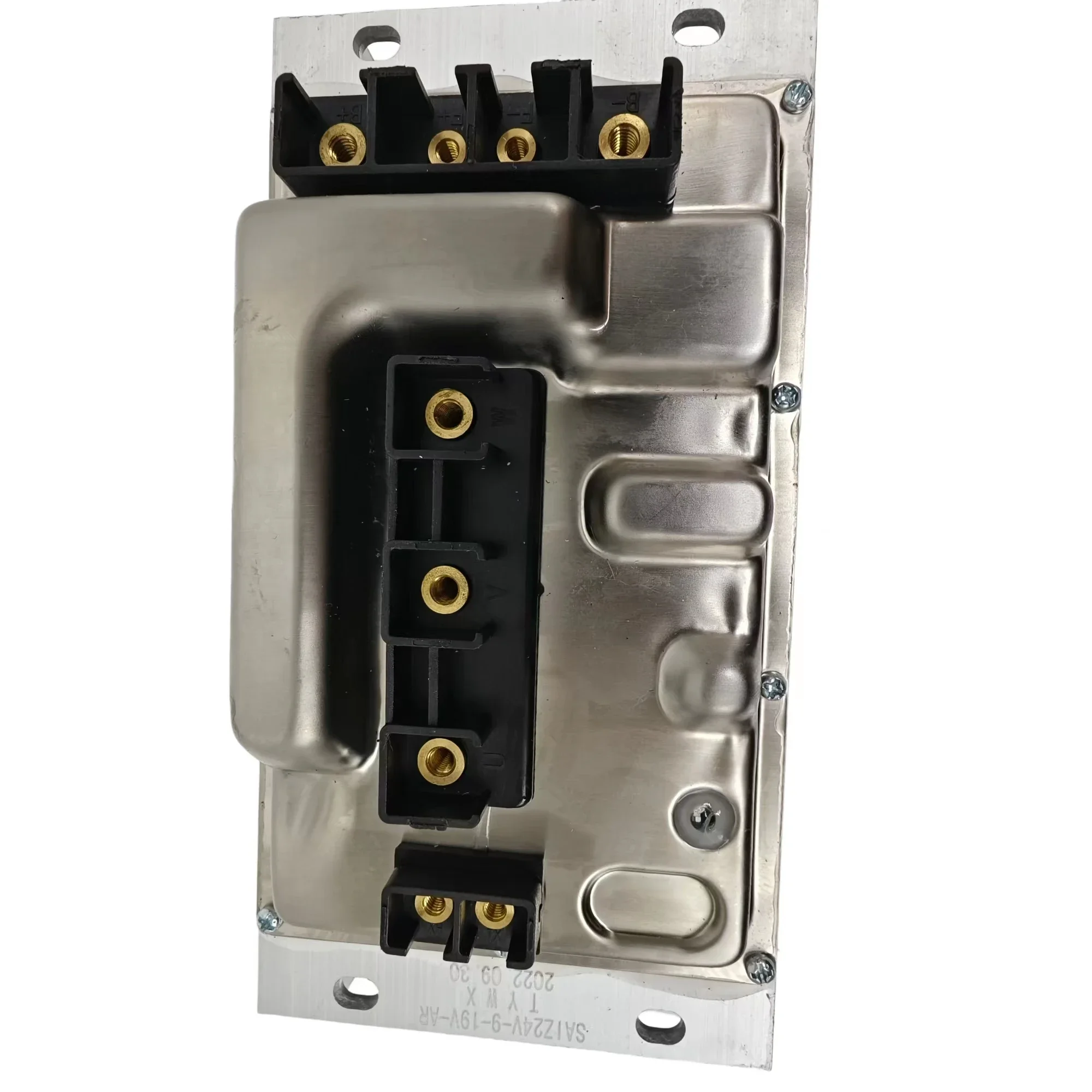 Electric compressor controller of automobile air conditioner