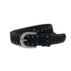Ladies' rivet belt, simple needle buckle belt, personalized trendy retro versatile decorative pants belt