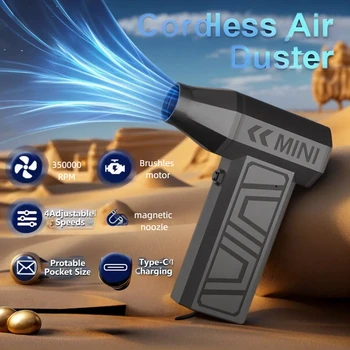 Car Snow Blower 350000RPM Turbo Jet Fan Electric Air Duster 1