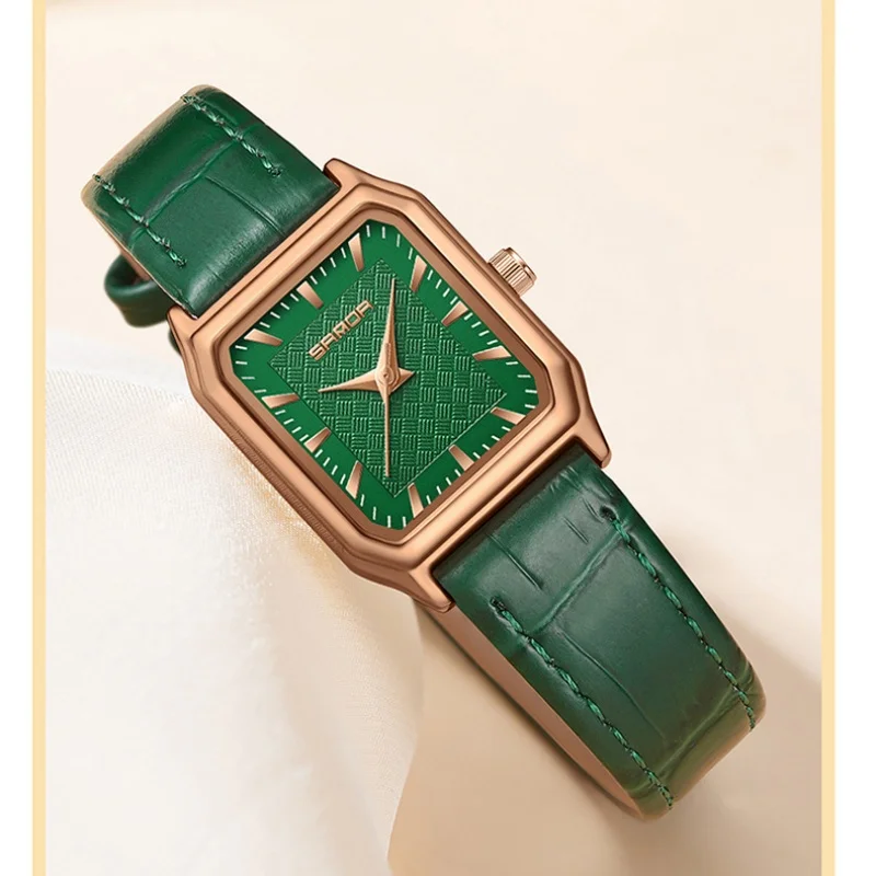 SANDA 1121 Fashion elegant Mini women's Water Resistant Quartz Movement Business Women New Arrival Analog Wrist Watch Hands 6