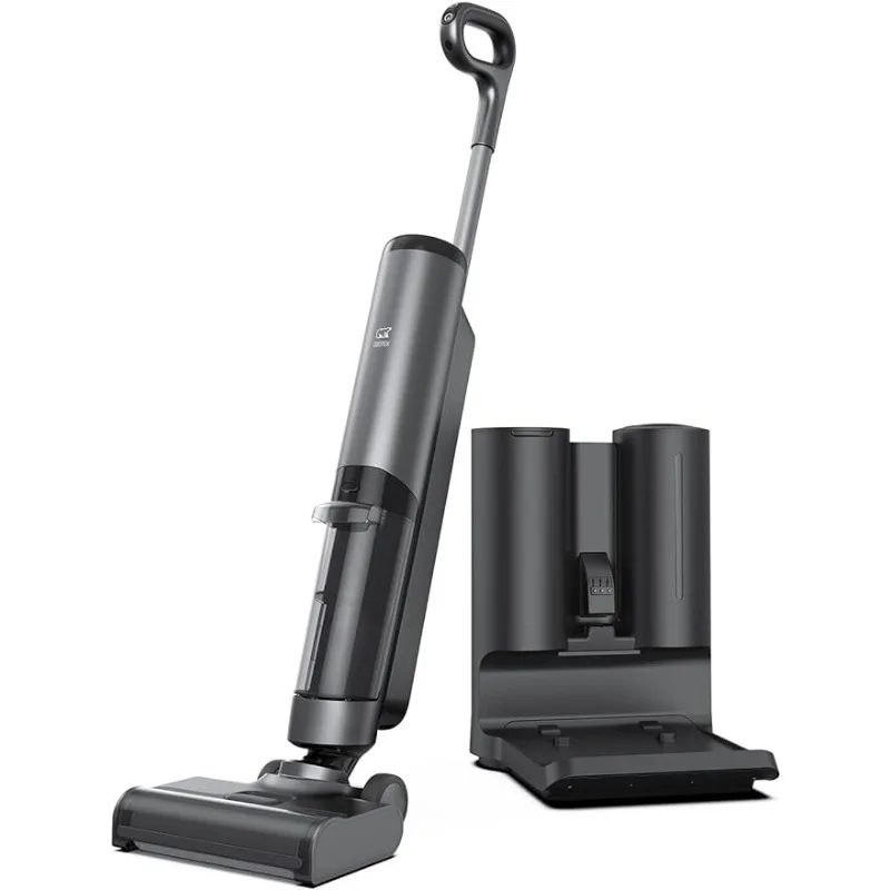 

Cordless Wet Dry Vacuum Cleaner Hot Water Vacuum & Mop & Wash & Dry 4 in 1 Vac, Smart LED Display, Voice Prompt, Self-Cleaning