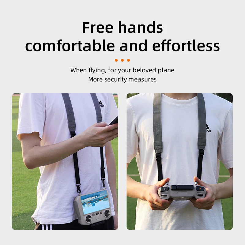 Cinghia da collo con cordino per DJI Mini 3 Pro Drone cintura di sicurezza imbracatura cinghia appesa Widen Belt per DJI RC Smart Controller accessorio  44