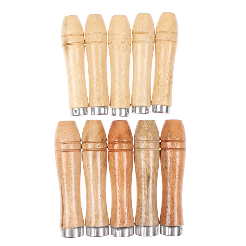 Wooden File Handle 5Pcs/set 9/11cm Wood Rasp Woodworking Polishing Rust Proof Filing Tools Replacement