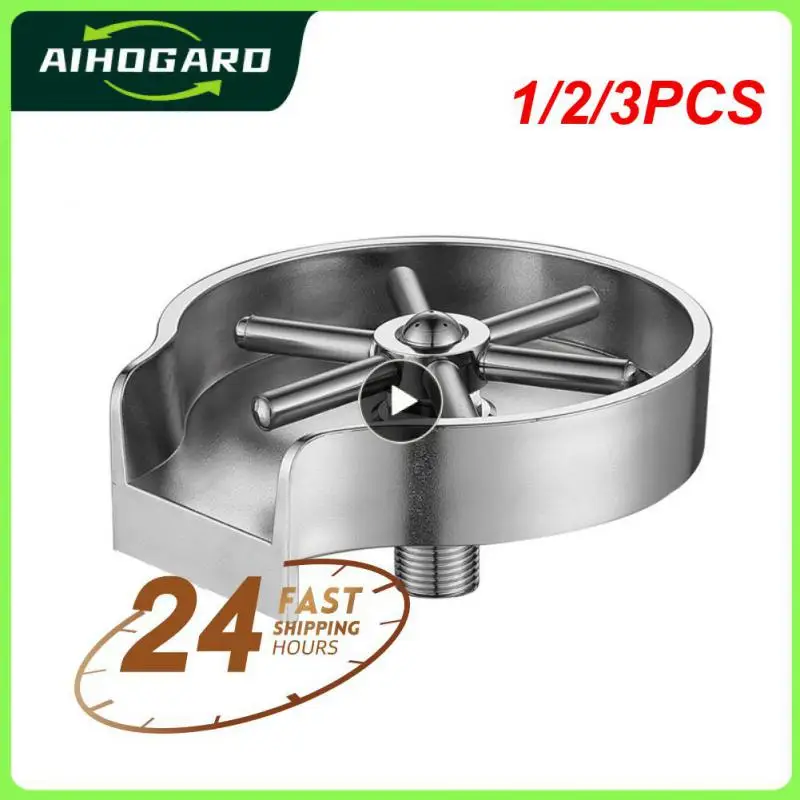 

1/2/3PCS Sink Glass Cup Rinser High Pressure Automatic Spraying for Home Kitchen Sink Bottle Washer Accessories Supplies