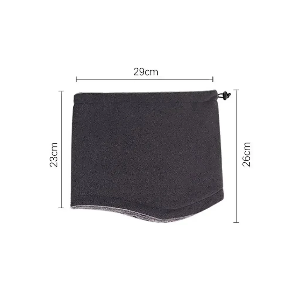 Thermal Fleece Winter Neck Warmer and Windproof Ski Mask Scarf