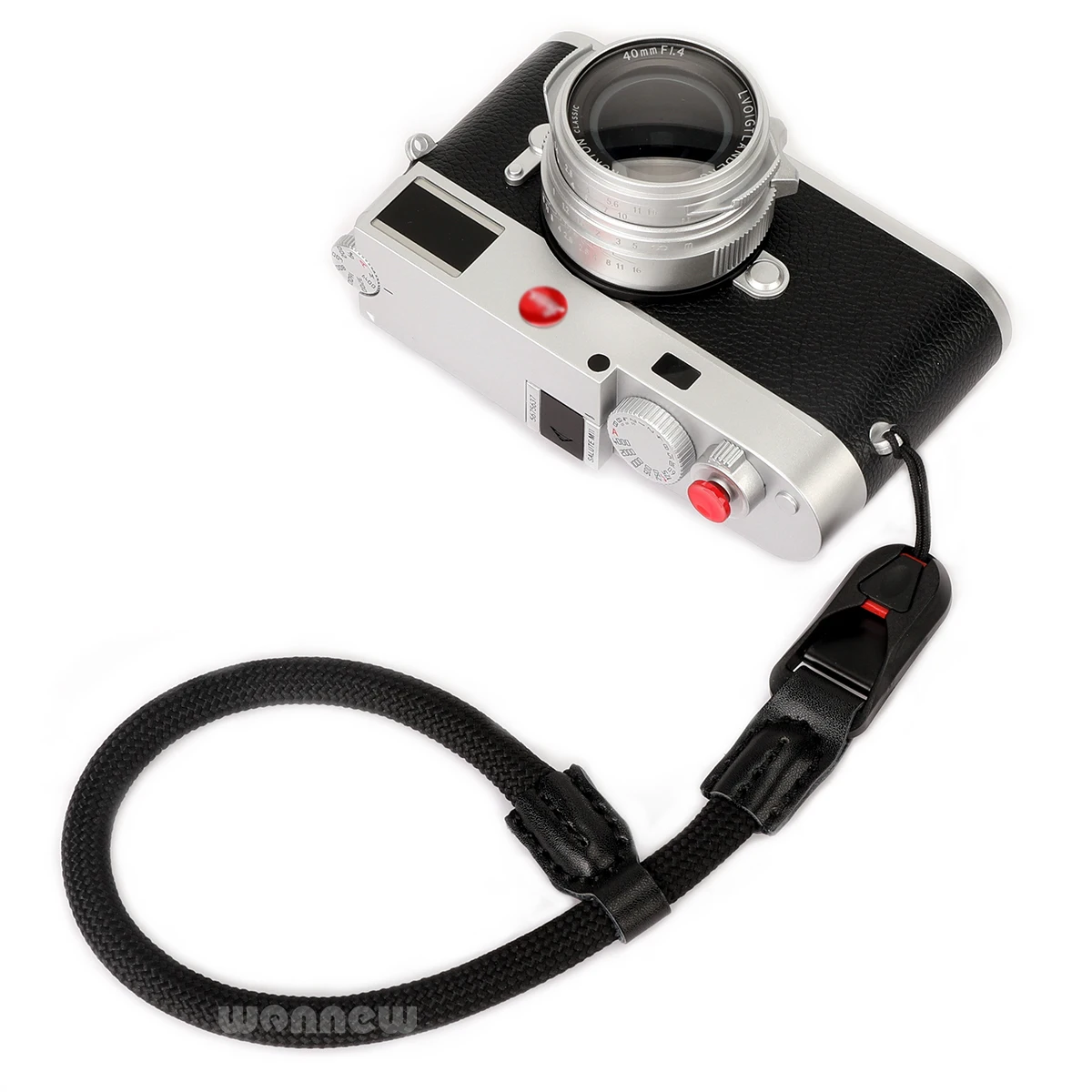 Premium Camera Neck and Shoulder Strap with Wrist Round Rope Design