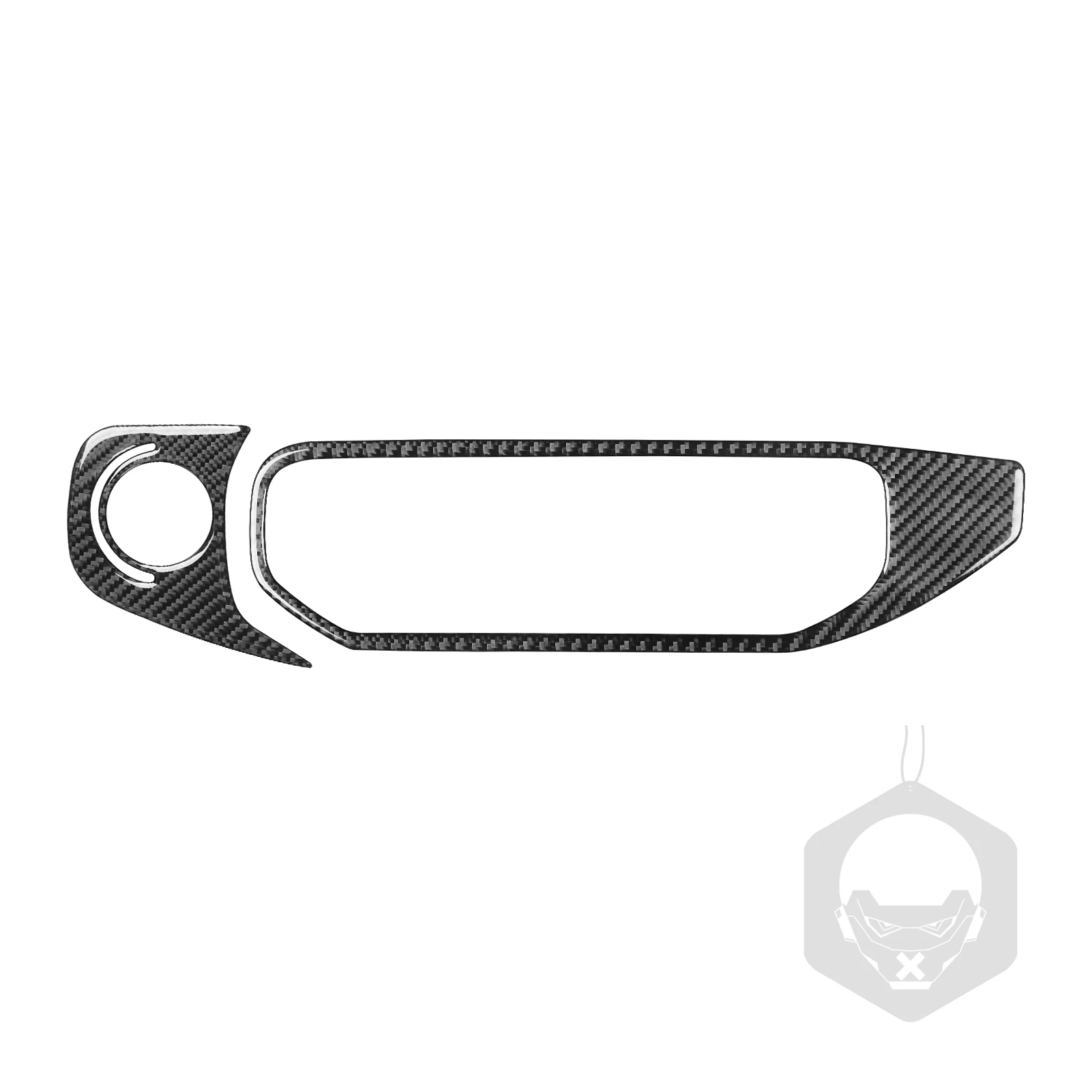 Autocollant Fibre De Carbone Pour Jeep Wrangler JL / Gladiator - Habillage écran Navigation 8,4 Pouces, Style Sportif