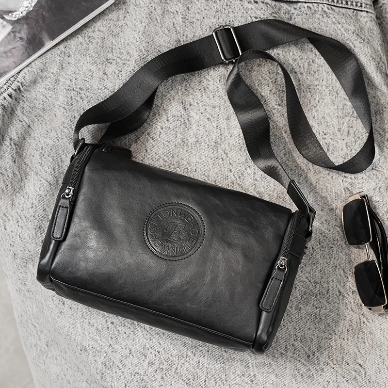Borsa a tracolla da uomo nuova Borse a tracolla Borsa a tracolla casual da esterno Borsa quadrata piccola alla moda per uomo bolso мужɔмки на п Sìч®