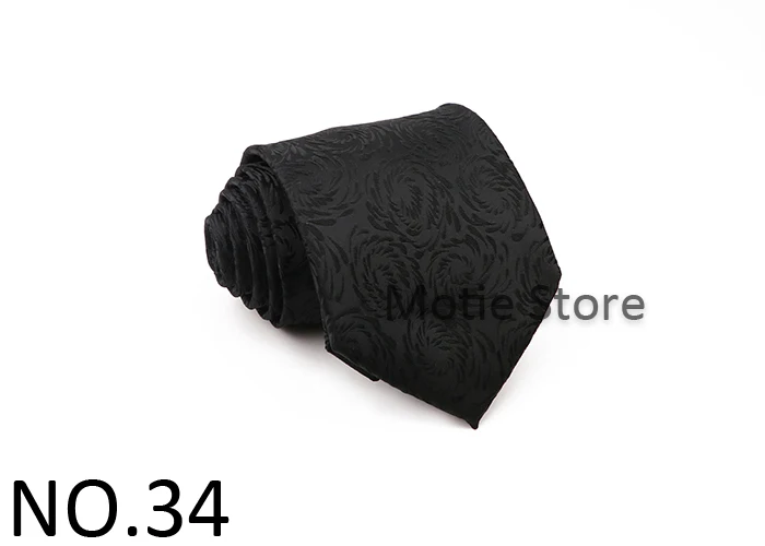 Neue klassische lila gestreifte Krawatten 8cm karierte Blumen blau rosa Krawatte Business Hochzeits feier Hemd Anzug Krawatten Krawatte Zubehör Geschenke – Detail 35