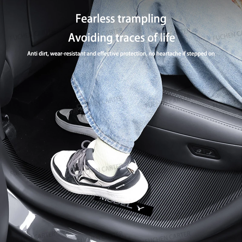 Enhanced Door Sill Guard Strips - Anti-Scratch, Dirt Resistant Threshold