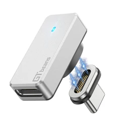 High - Power 140W USB - C Magnetic Adapter with 24 - Pin Fast Charging and Data Transfer Capability (1 piece Plug)