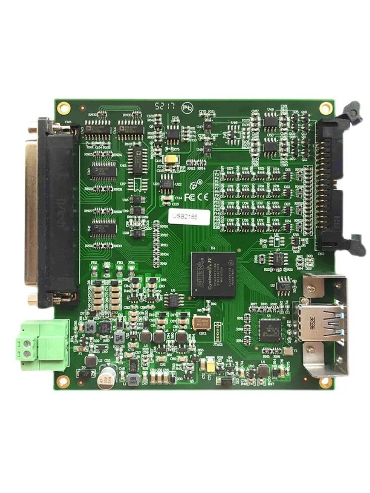 

USB2185A Supports Linux System USB Acquisition Card with 32 Acquisition Cards and 4 Analog Output DIO Functions