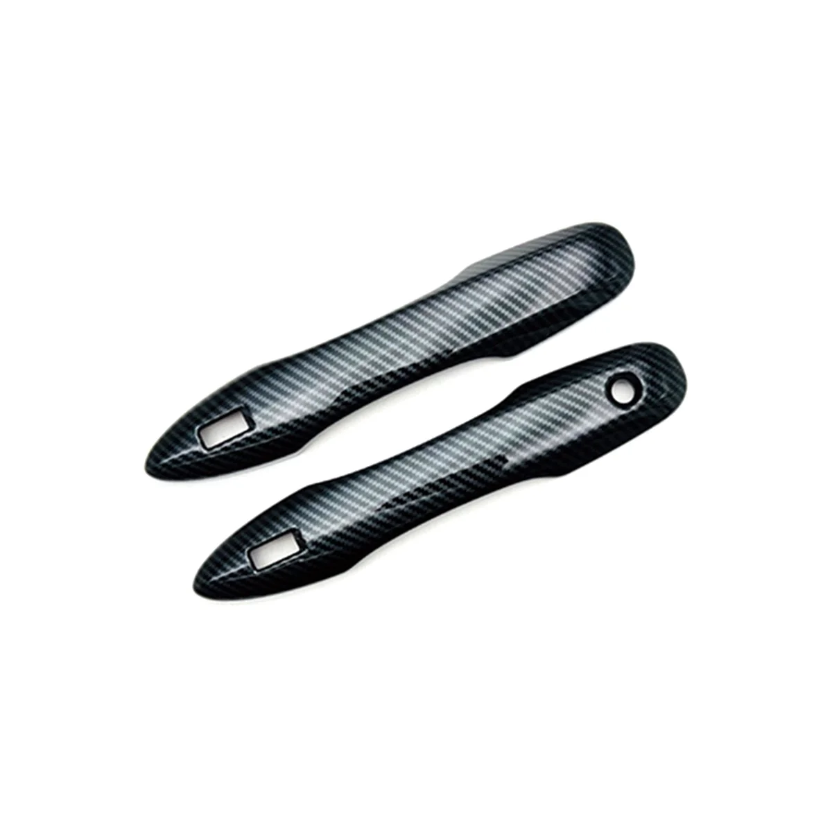 

Накладка на дверную ручку автомобиля из углеродного волокна, декоративная наклейка, внешние аксессуары для Nissan Серена C28 2022 2023