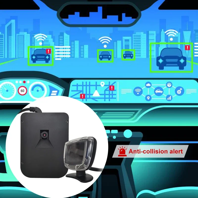 케어드라이브 ADAS+ 전방 충돌 경고 시스템(FCWS)+차선 이탈 경고 시스템(LDWS) 안전 운전 보조 시스템