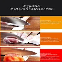 Kitchen 4 Segment Knife Sharpener Multifunctional Portable Non-slip Base Knife Sharpener Household Kitchen Gadgets Accessories 4