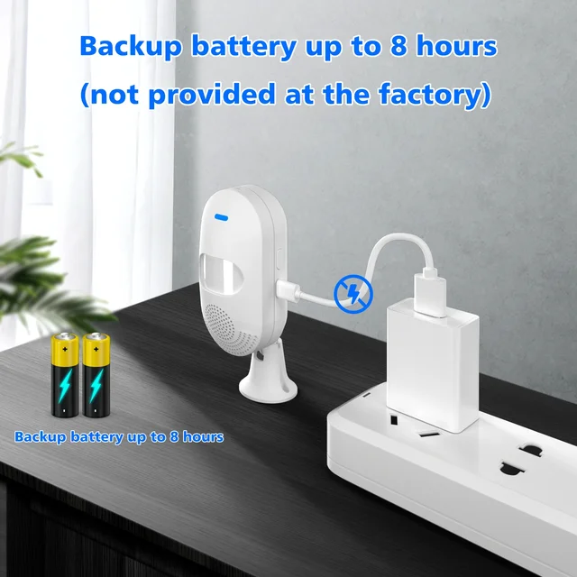 Tuya WiFi Home Burglar Sensor Infrared Alarm Motion Detector PIR Sensor Smart Life APP Security Protection Remote Monitor APP 6