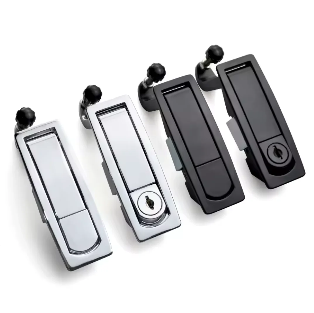 Push Button Lock For Door Box Lever Slam Push Flush Catch Button Flat Lock