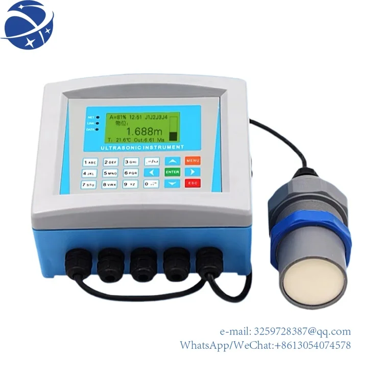 

YyhcSUL807 Remote direct readout LCD display split ultrasonic level sensor