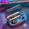 New F9 Bluetooth Headphones 9D Stereo High Bass Sport Earphones Handfree Touch Control Tws Wireless Earbuds Waterproof Headset 6