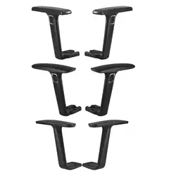 2Pcs Chair Armrest Height Adjustable Armrest Replacement Arms Armrest Accessories for Office Chair Gaming Chair Computer Chair