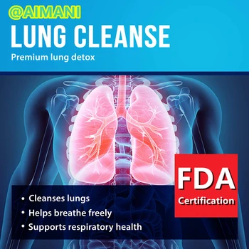 Lung Cleanse Detox Pills Promote Respiratory Health Mucus Clearing Aid Asthma Relief Altitude Sickness Vegan Capsule 2
