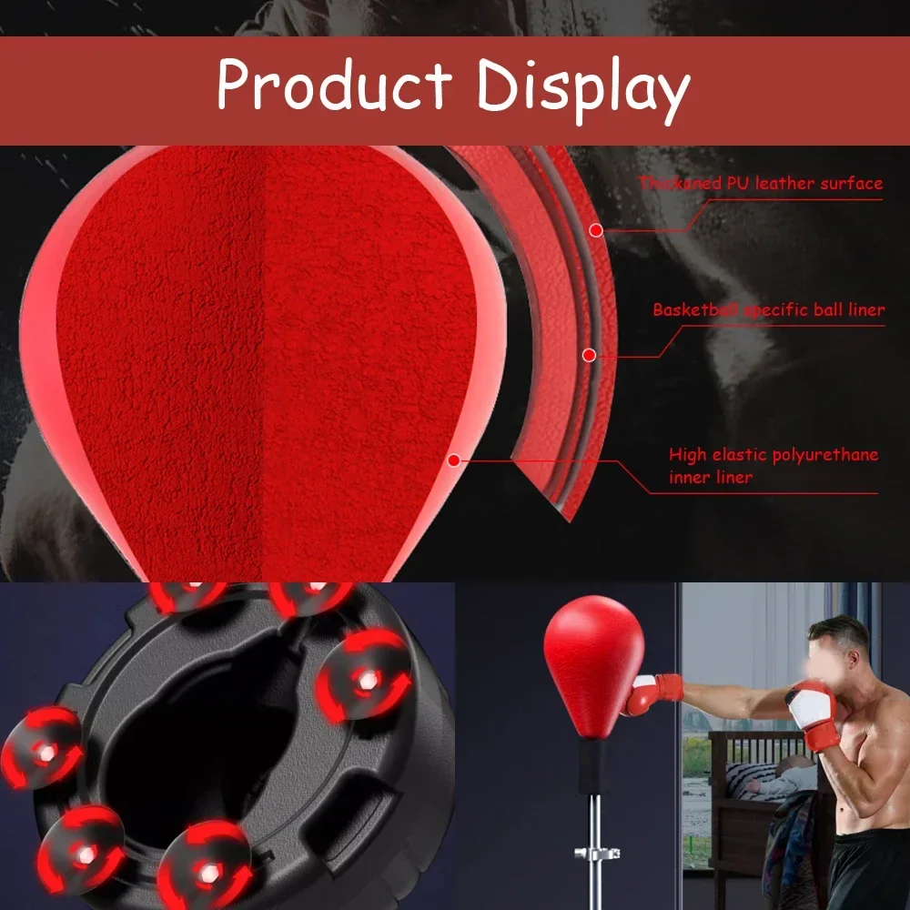 123 s Fast Fist Boxing Speed Punching Ball Standing Speed Ball Boxing Brinquedo Equipment for Sale