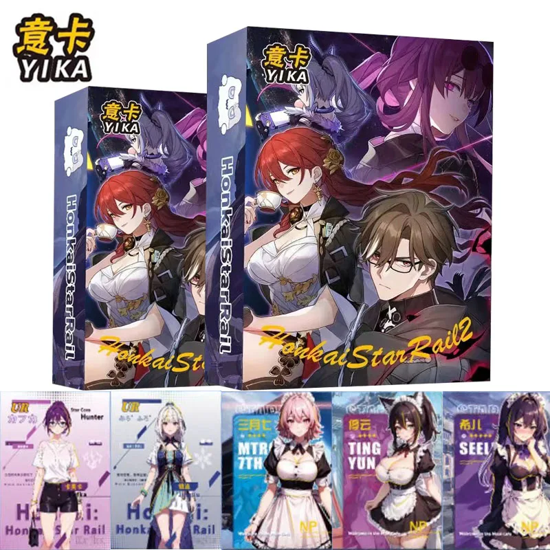 

2023 New Honkai: Star Rail Anime Characters Series Peripheral LMP Hidden Restricted Cards Collection Kids Hobby Game Gift Toys