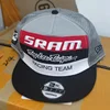 New SRAM Racing Snapback Hat Outdoor Sports Sunscreen Baseball Hat 5