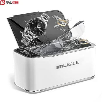 Ultrasonic Cleaner Ultrasonic Glasses Cleaner Ultrasound Washing Machine 46kHZ High Frequency Ultrasonic Jewelry Cleanser Bath 1