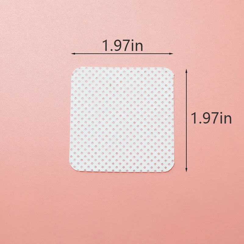 1000pcs Lint Free Nail Wipes Nail Polish Remover Pads Absorbent Soft Eyelash Extension Glue Cleaning Wipes Removal Manicure Tool 4