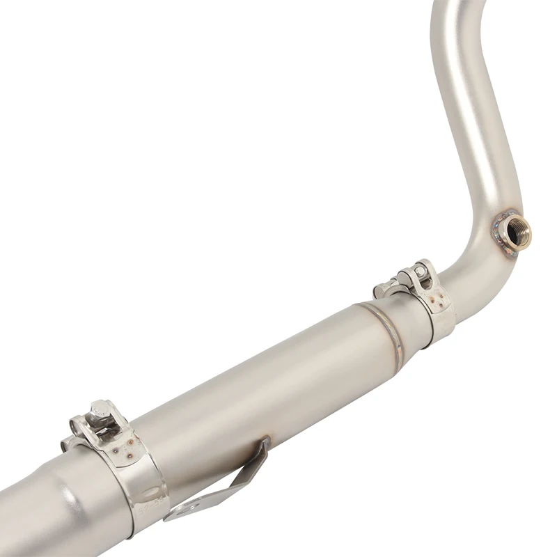 Slip-On For Zontes GK350 GK 350 R X T Motorcycle Exhaust Modify Full System Bike Muffler Escape Moto 51MM Front Middle Link Pipe - Image 4