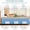 Mattress, 12 Inch Hybrid Mattress in a Box with Gel Memory Foam, Medium Firm, Edge Support 5