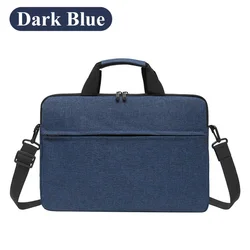 Durable Water - Repellent Laptop & Tablet Shoulder Bag - 15.6 inch (Dark blue)