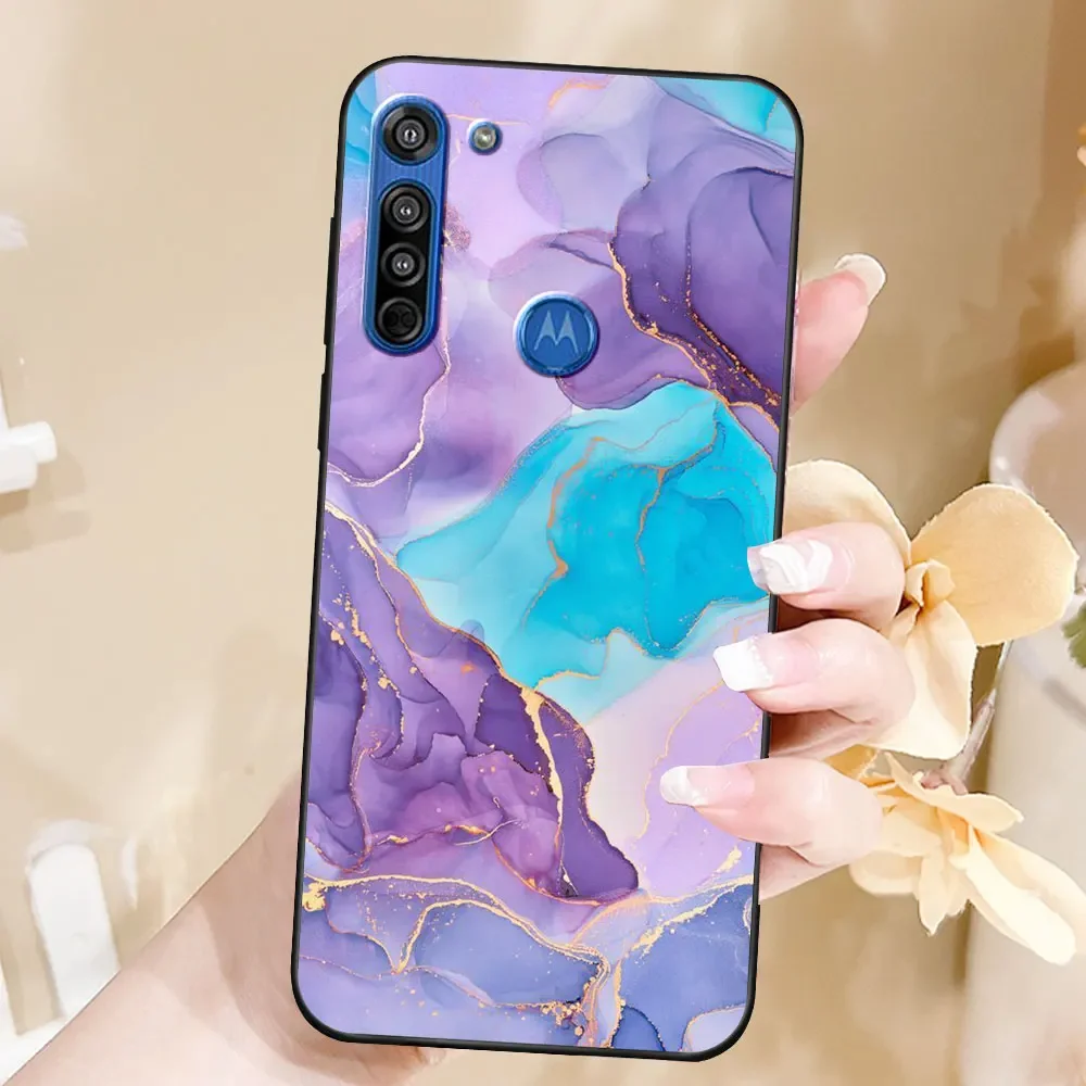 Premium Marble TPU Silicone Case - Elegant Protective Cover