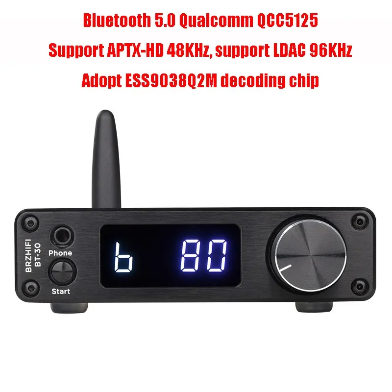 Flagship Hd Bluetooth 5.1 Decoder Ricevitore Audio Ess9038 Decodifica Lossless Supporta Amplificatore Ad Alta Potenza In Formato Ldac Aptx-Hd Hd